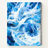 ブルースカイモザイクドラゴン ノートブック (裏面)