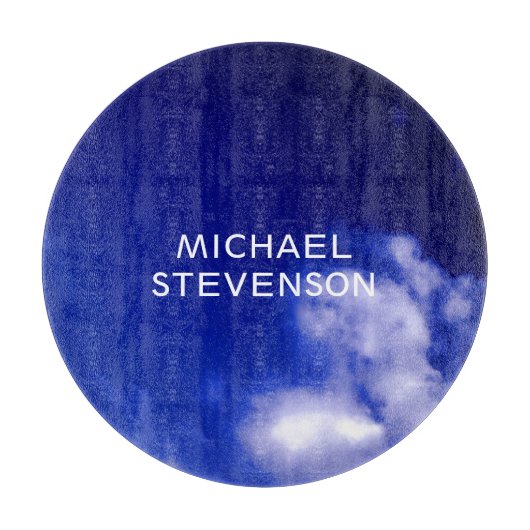 ブルースカイユニークシックモダンミニマル カッティングボード (正面)