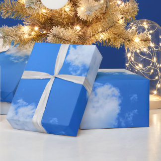 ブルースカイラッピング紙 ラッピングペーパー