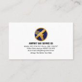 ブルースカイランウェイズエアポートタクシー 名刺 (裏面)