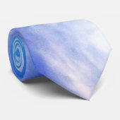 ブルースカイランドスケープ写真アート ネクタイ (ロール)