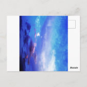 ブルースカイランドスケープ写真アート ポストカード (裏面)