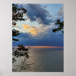 ブルースカイレイクポスター ポスター