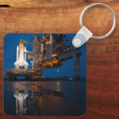 ブルースカイ宇宙シャトルアトランティス打ち上げ キーホルダー (裏面)