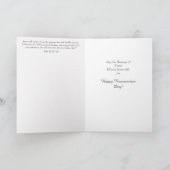 ブルースカイ木製クロスイースターカード ノートカード (内部)