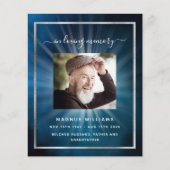 ブルースカイ輝くスター写真葬式 (正面)