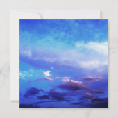 ブルースカイ アート フォトグラフィー プロフェッショナル ミニマリスト セーブザデート (裏面)