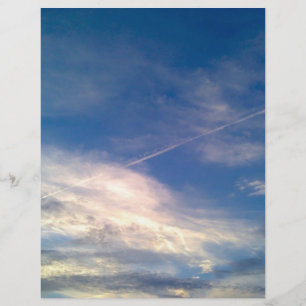 ブルースカイ&クラウドスタイルスクラップブック紙