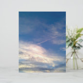 ブルースカイ&クラウドスタイルスクラップブック紙 (スタンド正面)