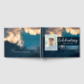 ブルースカイ&クラウド素晴らし付き葬式ゲストブック ゲストブック (全面)