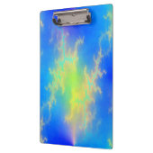 ブルースカイ&ゴールデンイエロー稲妻ボルト クリップボード (左)