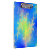 ブルースカイ&ゴールデンイエロー稲妻ボルト クリップボード (右)