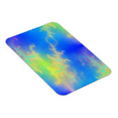 ブルースカイ&ゴールデンイエロー稲妻ボルト マグネット (右側)