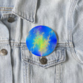 ブルースカイ&ゴールデンイエロー稲妻ボルト 缶バッジ (インサイチュ)