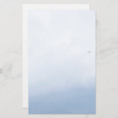 ブルースカイ・バード 便箋 (正面/裏面)