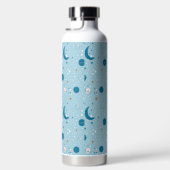 ブルースカイ&宇宙パターン ウォーターボトル (右面)