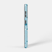 ブルースカイ&宇宙パターン SAMSUNG GALAXYケース (右側面)