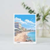 ブルースカイinカンヌフランスヴィンテージトラベル ポストカード (スタンド正面)