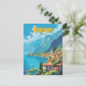 ブルースカイinリモネイタリアヴィンテージトラベル ポストカード (スタンド正面)