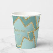 ブルースカゲーム青みがかった夢に8oz. 紙コップ (正面)