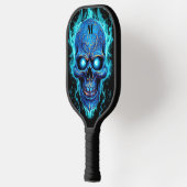 ブルースカルとブルーフレイムモノグラモダンム ピックルボールラケット (左)