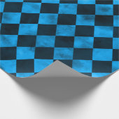 ブルースカル・ひまわりシリーズデザイン13 ラッピングペーパー (角)