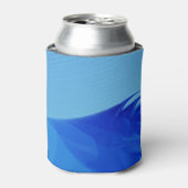 ブルースカンクーラーで様式化された波 缶クーラー (缶正面)
