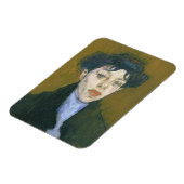 ブルースカーフの女性, c.1912 (キャンバス上の油) マグネット (左側)