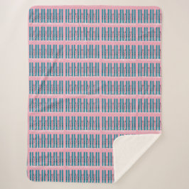 ブルースキオンピンク毛布 シェルパブランケット