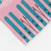 ブルースキオンピンク毛布 フリースブランケット (角)