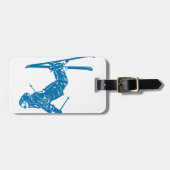 ブルースキーヤー ラゲッジタグ (正面横)