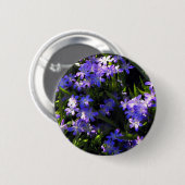 ブルースクイル春の花 缶バッジ (正面&裏面)