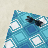 ブルースクウェアカスタマイズビーチタオル ビーチタオル (インサイチュ)