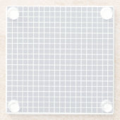 ブルースクウェアコースター ガラスコースター (裏面)