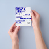 ブルースクウェア、オプティシャン、テクニカルプラクティショナー チラシ (手)