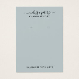 ブルースクモダンリプトジュエリーイヤリングディスプレイカード