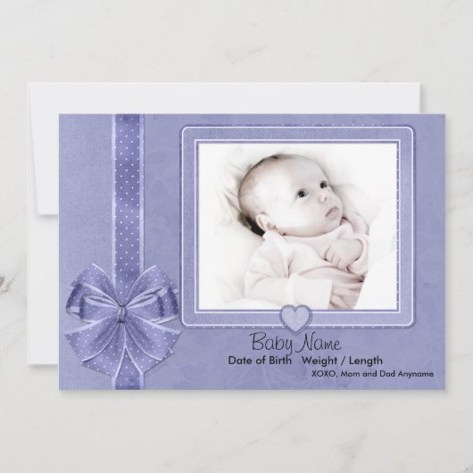 ブルースクラップベビー発表 シーズンカード (正面)