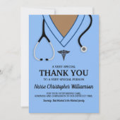 ブルースクラブナースサンキューカード サンキューカード (正面)