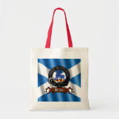 ブルースクランバッジスコットランドトート トートバッグ (正面)