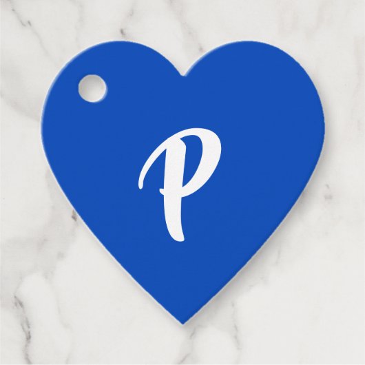 ブルースクリプカジュアルトモノグラムありがとう フェイバータグ (正面)