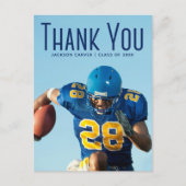 ブルースクリプトオーバーレイ大学院写真ありがとう2023 ポストカード (正面)