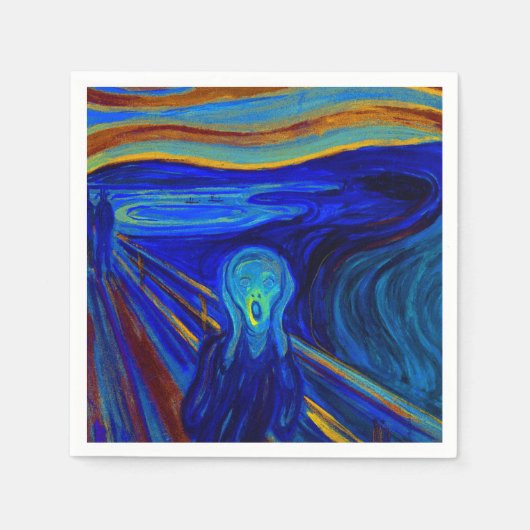 ブルースクリームペーパーナプキン スタンダードカクテルナプキン (正面)