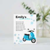 ブルースクーター 招待状 (スタンド正面)