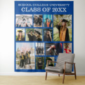 ブルースクールカレッジ大学卒業写真 タペストリー (インサイチュ)