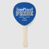 ブルースクールプライドマスコットネームハンドファン ハンドファン (正面)