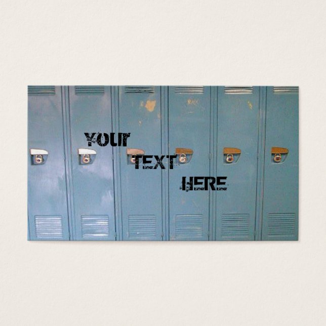 ブルースクールロッカー (正面)