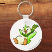 ブルースグリーン キーホルダー (正面)