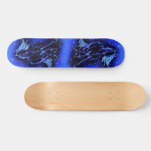ブルースケートボードウマランニングーズAt Starry Night スケートボード (横)