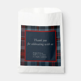 ブルースコットランドカントリーウェディング フェイバーバッグ