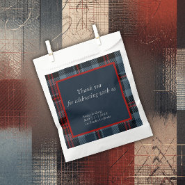 ブルースコットランドカントリーウェディング フェイバーバッグ